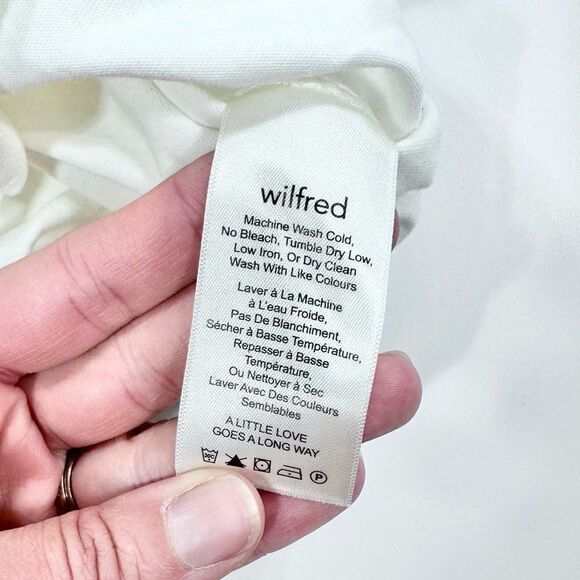 Wilfred Aritzia cropped top shirt L - Picture 6 of 8